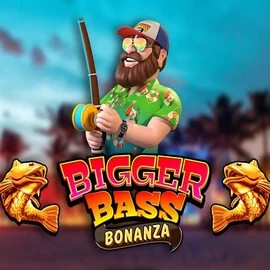 Bigger Bass Bonanza logo – Slots by Pragmatic Play at Spinbara Casino