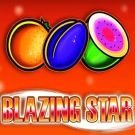 Blazing Star online game logo by Merkur Gaming on spinbaraa.gr