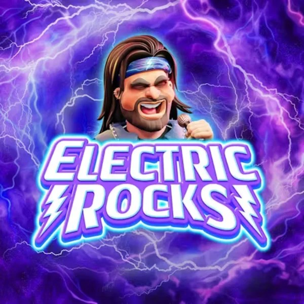 Electric Rocks by Inspired Gaming, showcased at spinbaraa.gr – game logo
