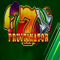 Fruitinator Jackpot King slot logo by Blueprint Gaming at Spinbara Casino