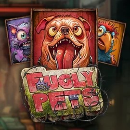 Fugly Pets slot visual from Stakelogic available on spinbaraa.gr